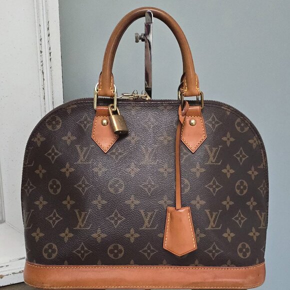 Alma PM New Model Brown Monogram Louis Vuitton Bag (year 2014) - Picture 1 of 16